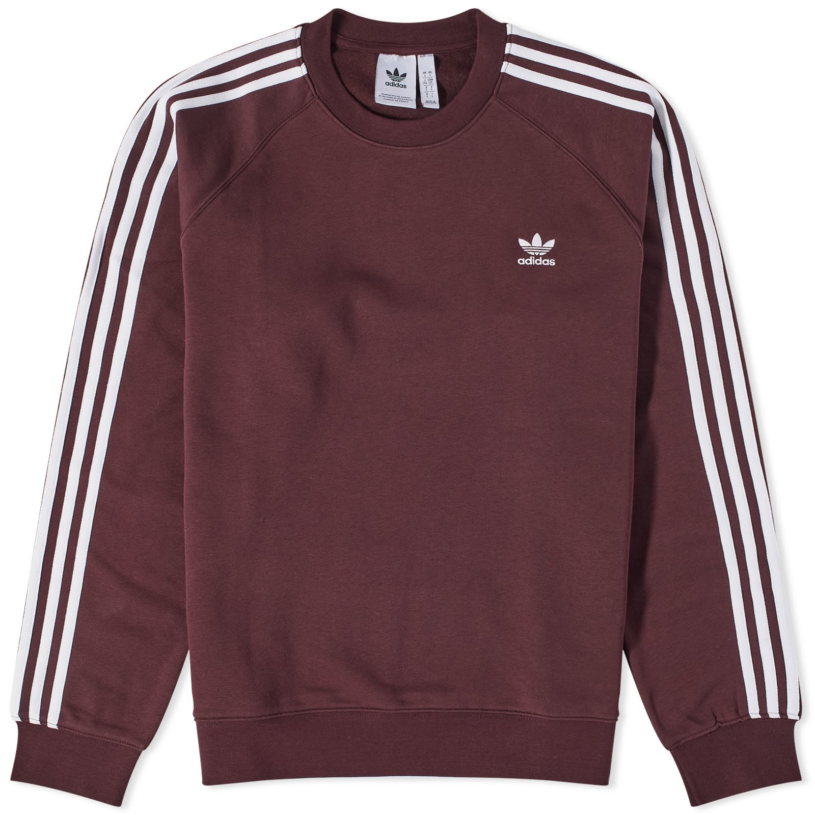 Sweatshirt adidas Originals 3 Stripe Crew Shadow | FLEXDOG IK8382