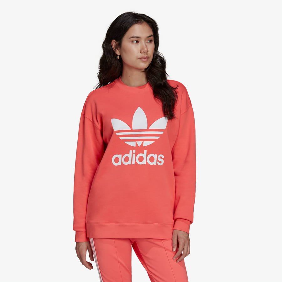 Sweatshirt adidas Originals Trefoil Crewneck FLEXDOG HE9537 | Sweat