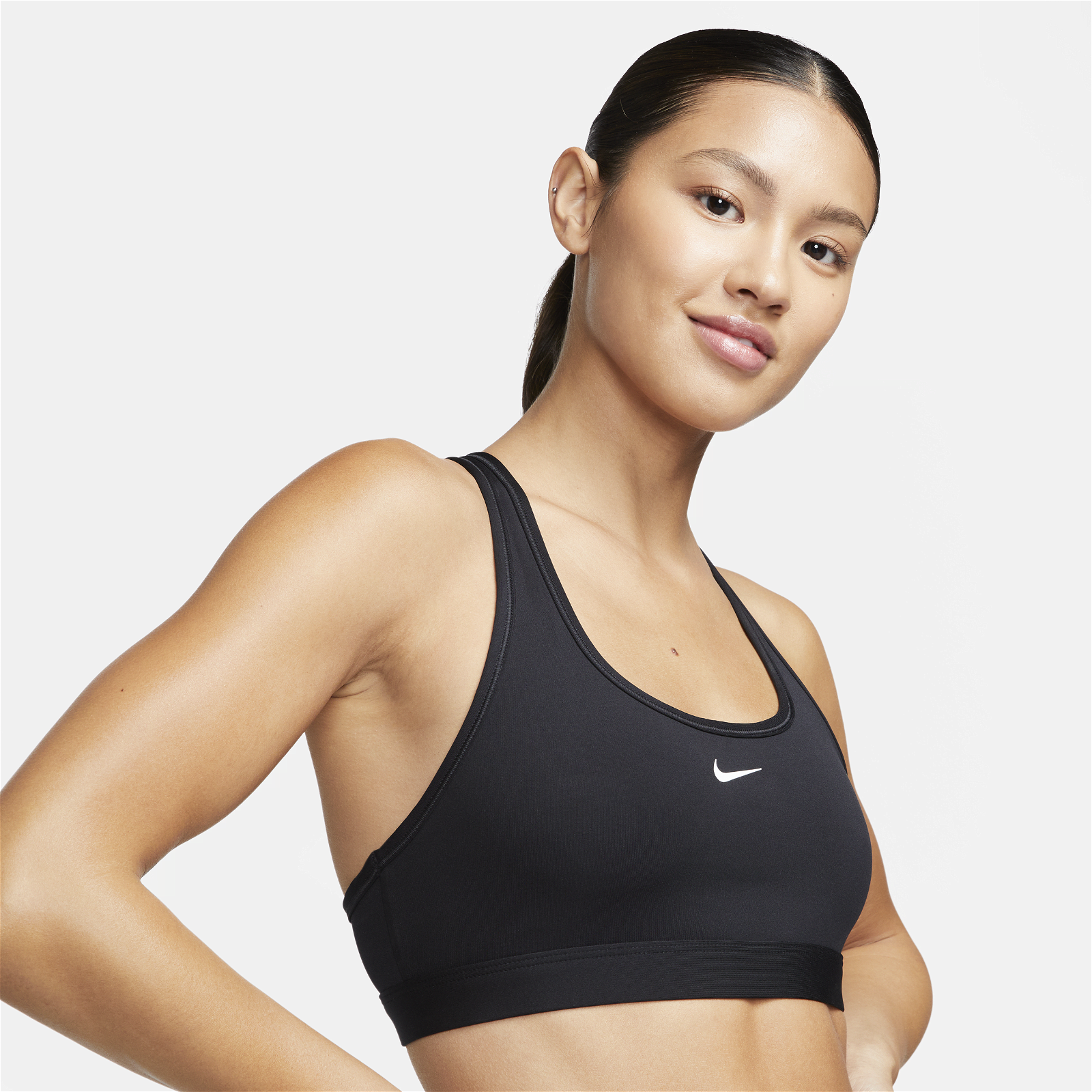 Nike Swoosh Women's Medium-support Padded Sports Bra Tank. Nike HU