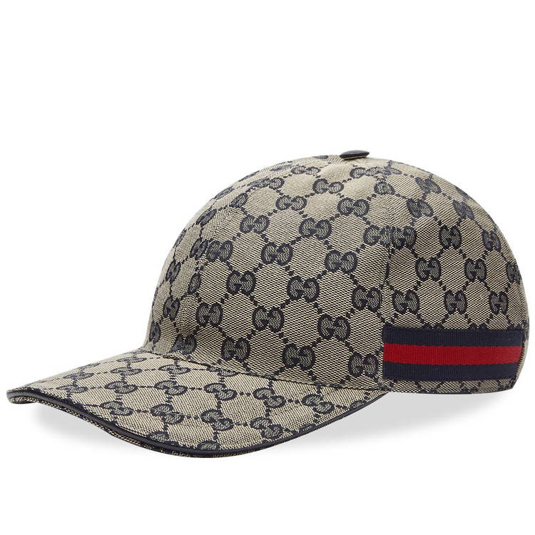 Cap Gucci GG Jacquard Baseball Cap Navy 696845-4HAQQ-4068 | FLEXDOG