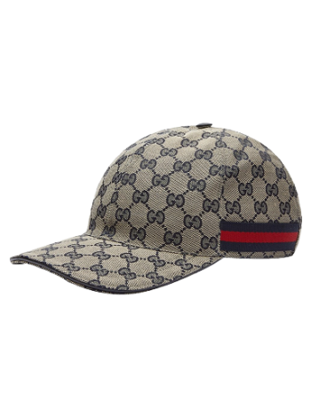 Gucci GG Jacquard Baseball Cap Navy 696845-4HAQQ-4068