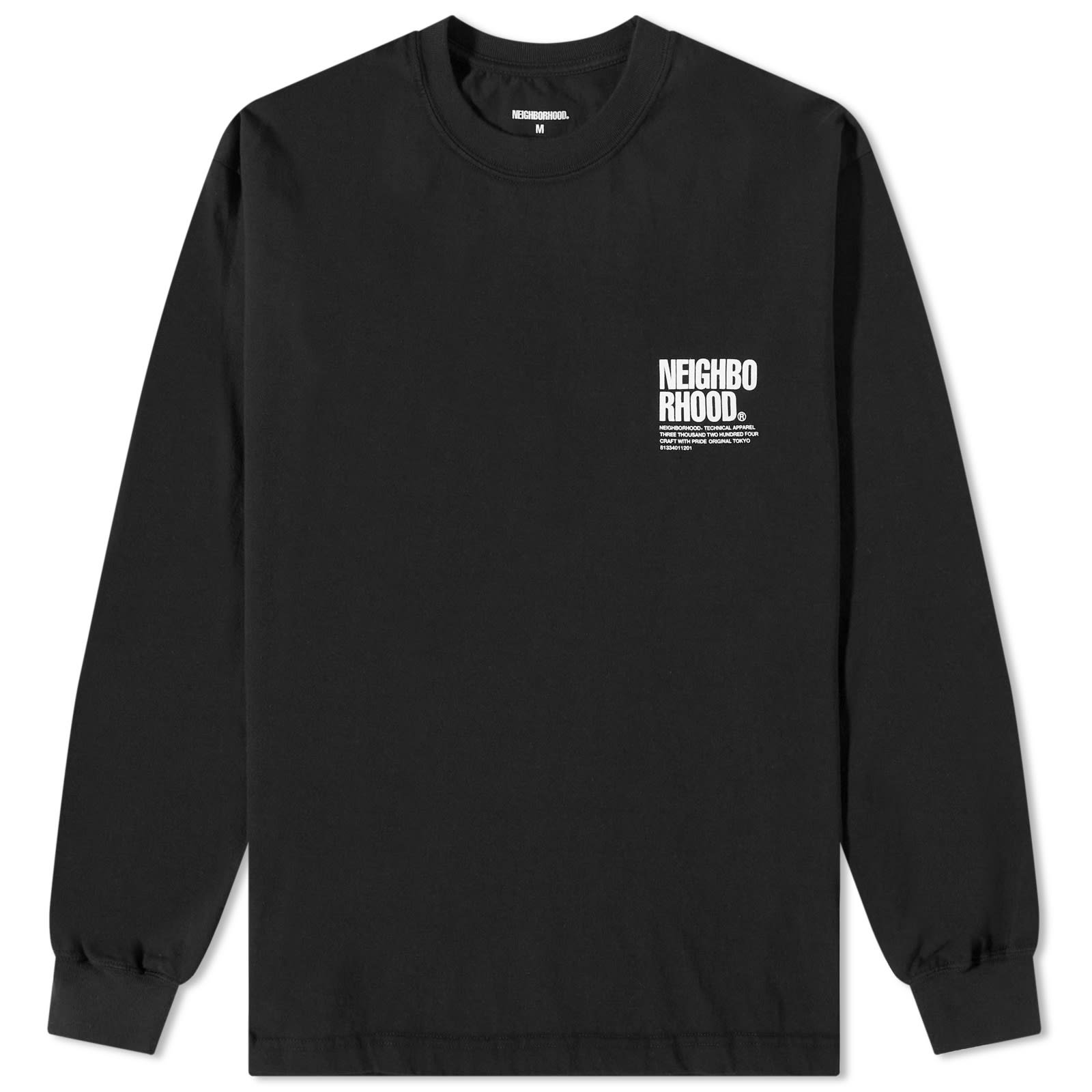 T-shirt Neighborhood NH-2 Tee 231PCNH-LT02-BLK | FLEXDOG