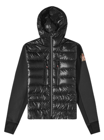 Moncler Grenoble Down Front Hooded Knit Jacket 9B000-06-C9043-999