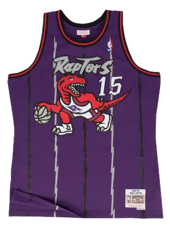 Mitchell & Ness Toronto Raptors Vince Carter NBA Swingman Jersey SMJYGS18214-TRAPURP98VCA