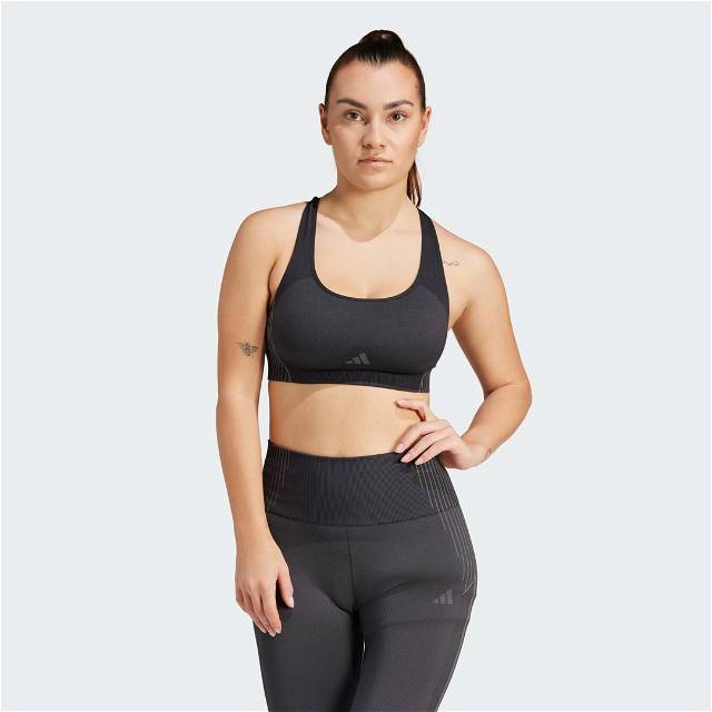 adidas Performance Tailored Impact Luxe Training High-support Bra (plus Size)  - Sports bras