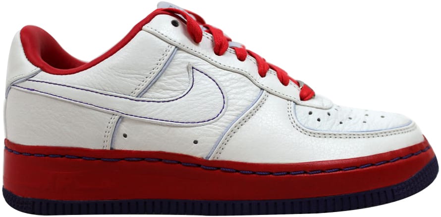 Nike Air Force 1 Low Supreme I/O '07 White Atom Red W 316657-111