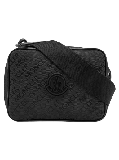 Daily Paper Monogram-print Messenger Bag in Black for Men