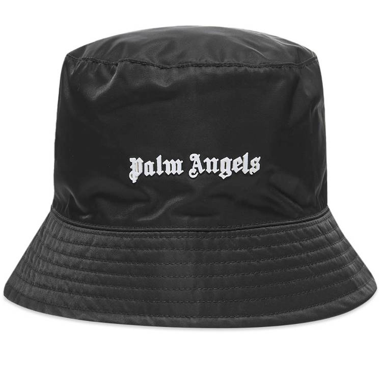 Hat Palm Angels Logo Bucket Hat PMLA026S22FAB0011001 | FLEXDOG