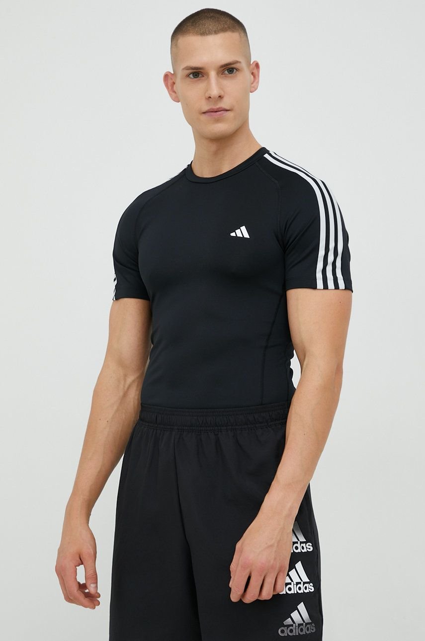 T-shirt adidas Performance Techfit 3-Stripes Training T-Shirt