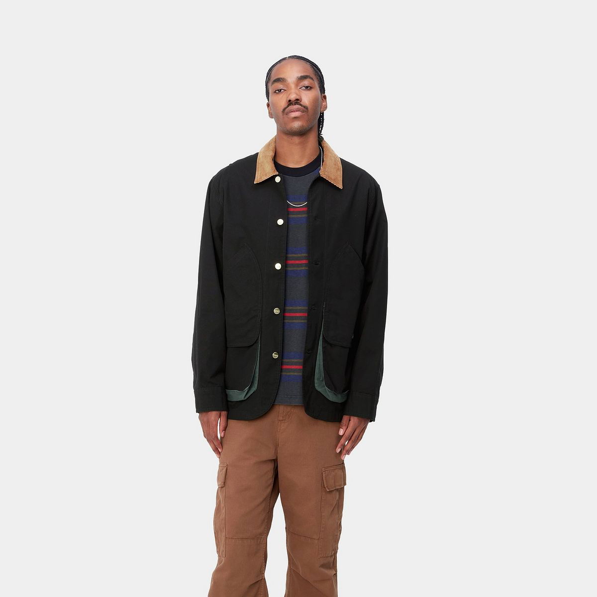 Carhartt WIP Active Jacket - Black – The Modern Draper