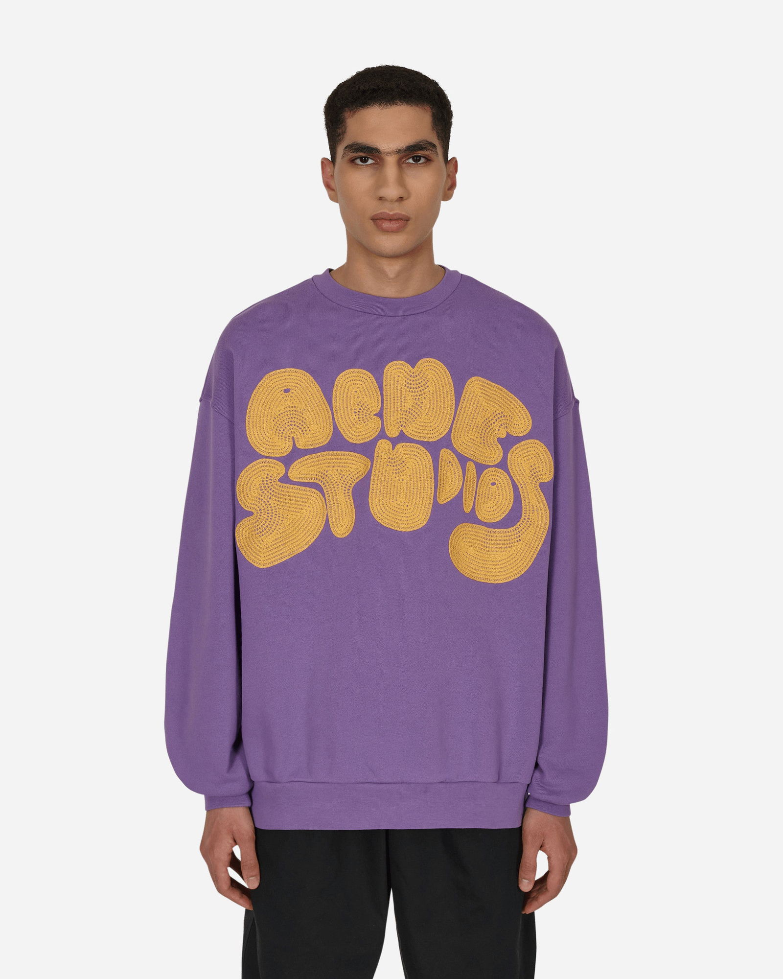 Sweatshirt Acne Studios Fyre Bubble Logo Crew Sweat BI0172-ADI