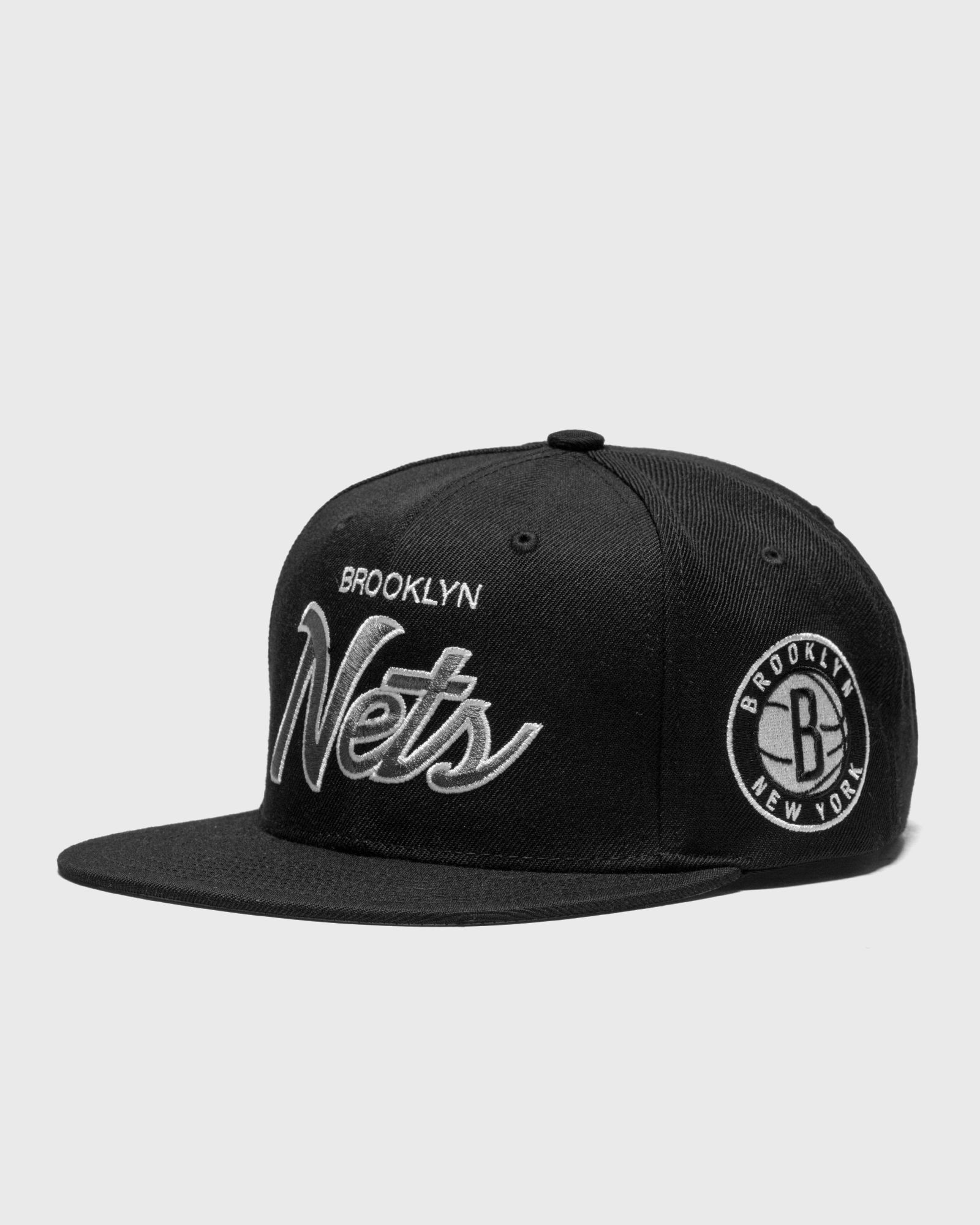 Brooklyn Nets NBA Mitchell & Ness Script Snapback Team Hat