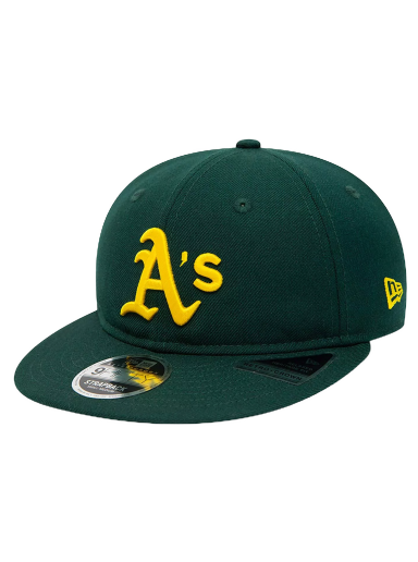 New Era Oakland Athletics Cooperstown Multi Patch Green 9FIFTY Strapback Cap 60358057