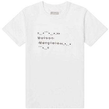 Maison Margiela Text Logo Fitted Tee S51GC0513-S22816-100