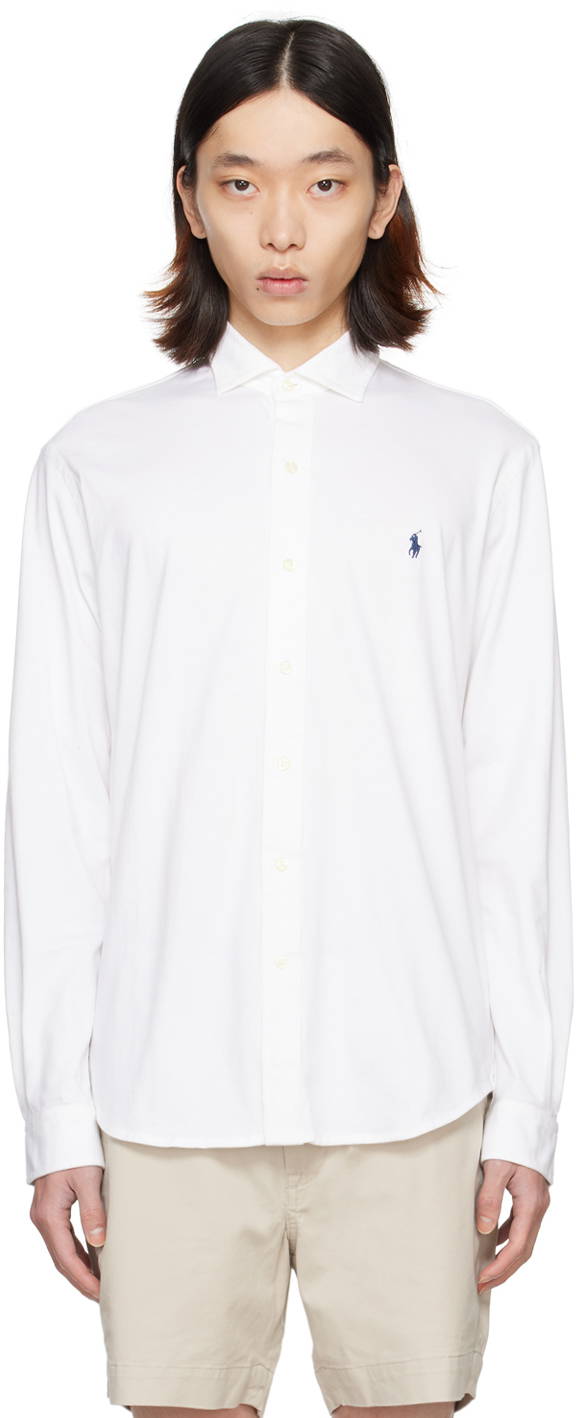 Shirt Polo by Ralph Lauren RL Western Long Sleeve Sport Shirt