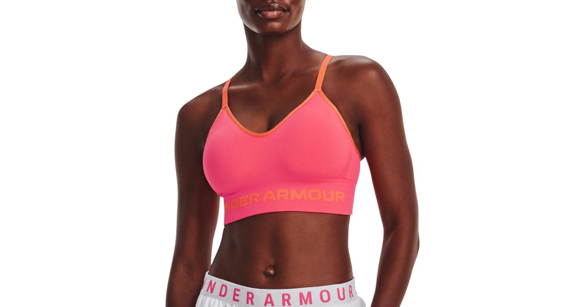 Bra Under Armour Seamless Low Long Rib Bra 1373870-683