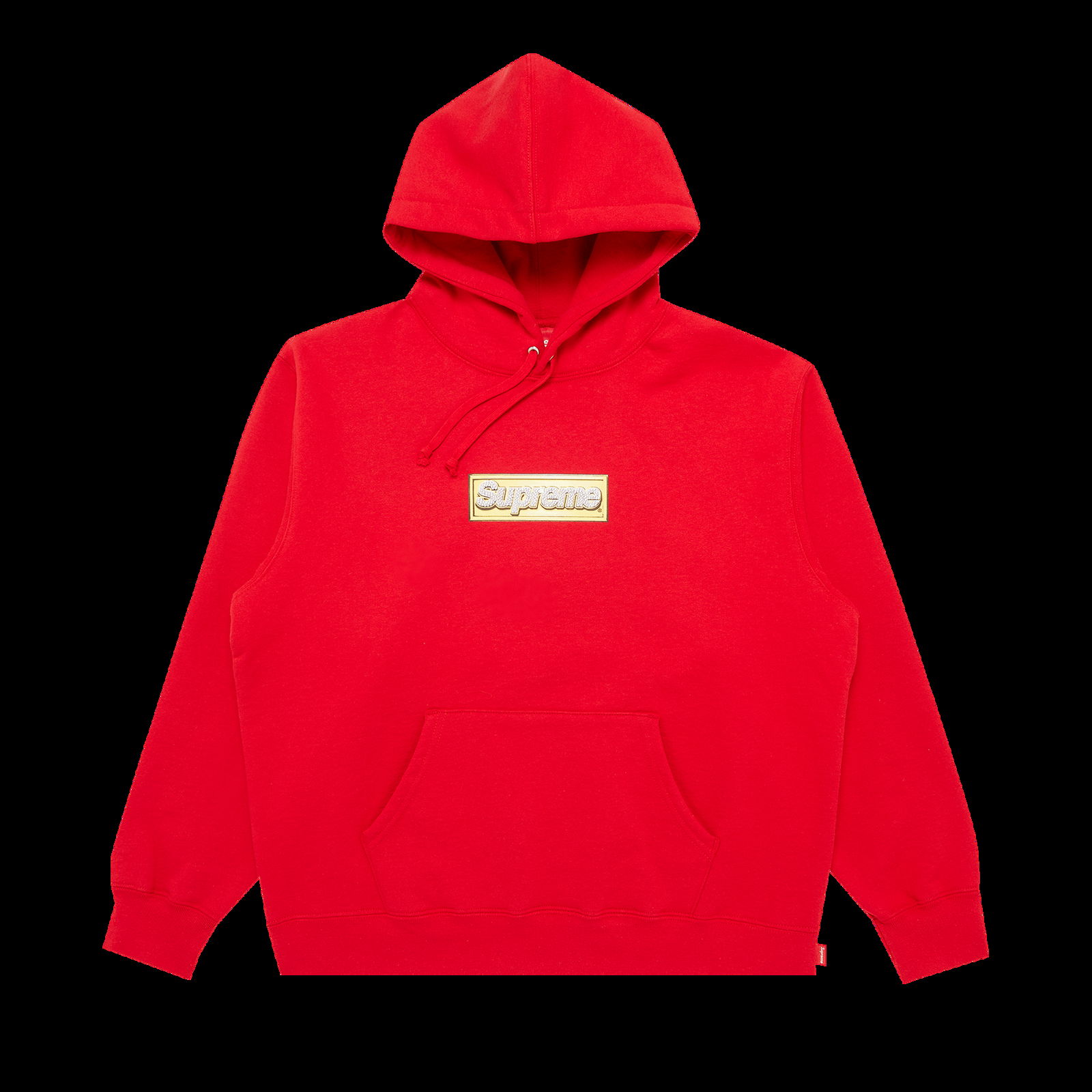 Sweatshirt Supreme Bling Box Logo Hooded Sweatshirt SS22SW57 RED