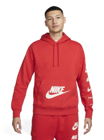 Nike Sportswear Standard Issue Fleece Pullover Hoodie FJ0552-657