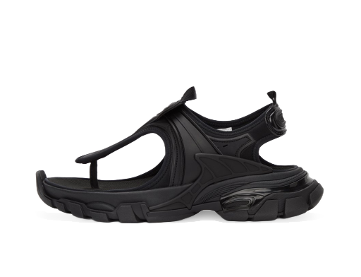 Slingback Thong Sandals "Black"