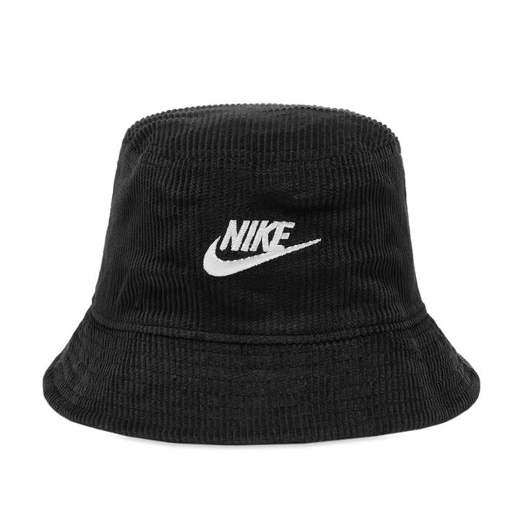 Nike Apex Corduroy Bucket Hat - Black - Small