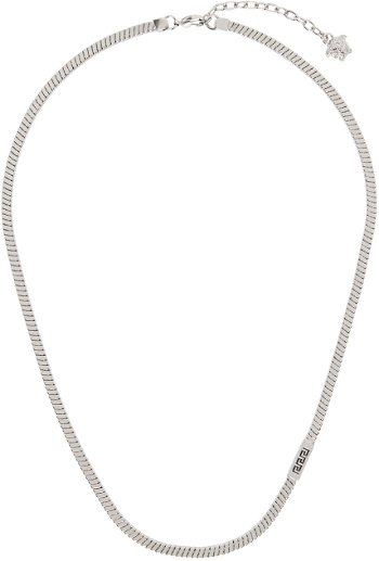 Versace Silver Logo Necklace 1015207_1A00620