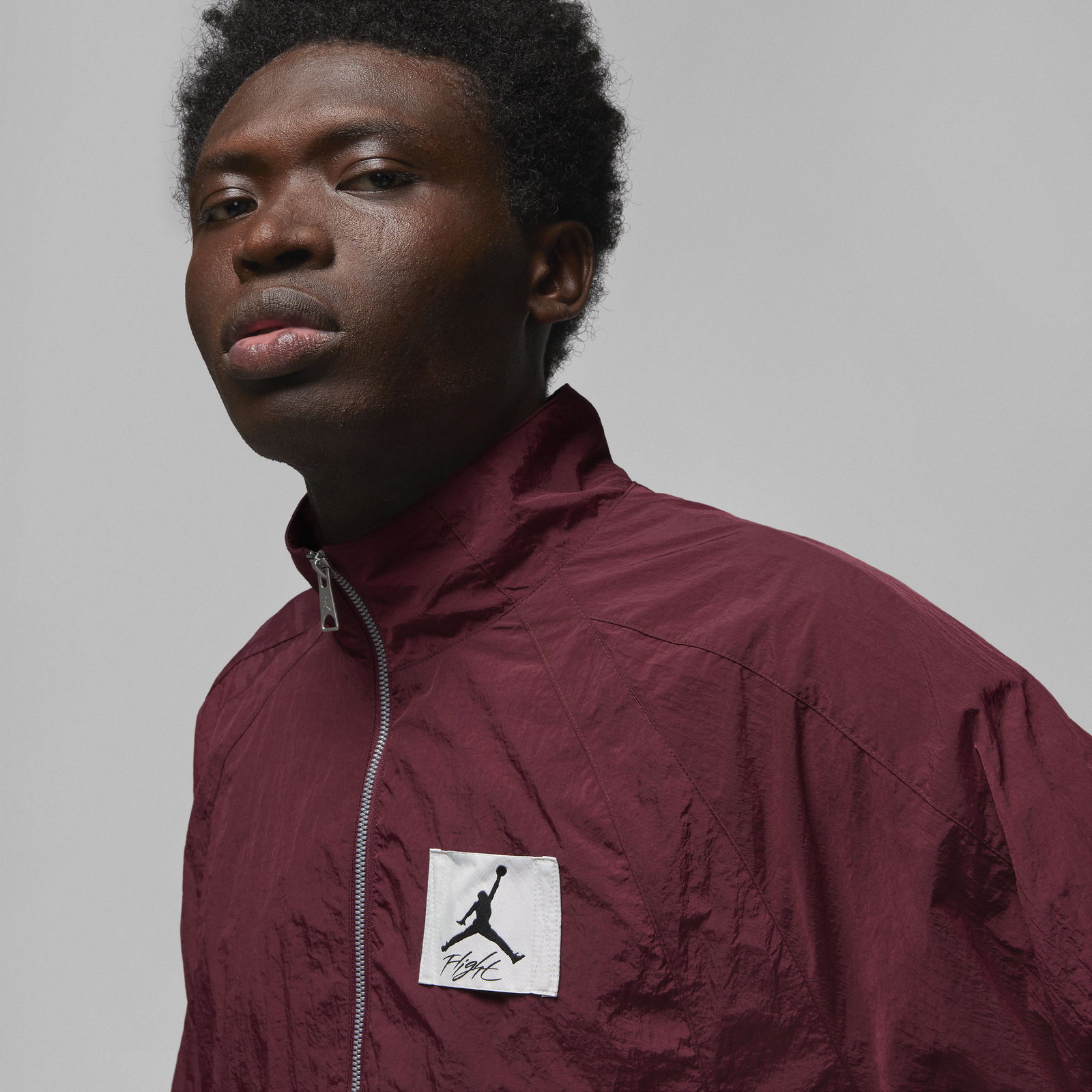 maroon jordan jacket