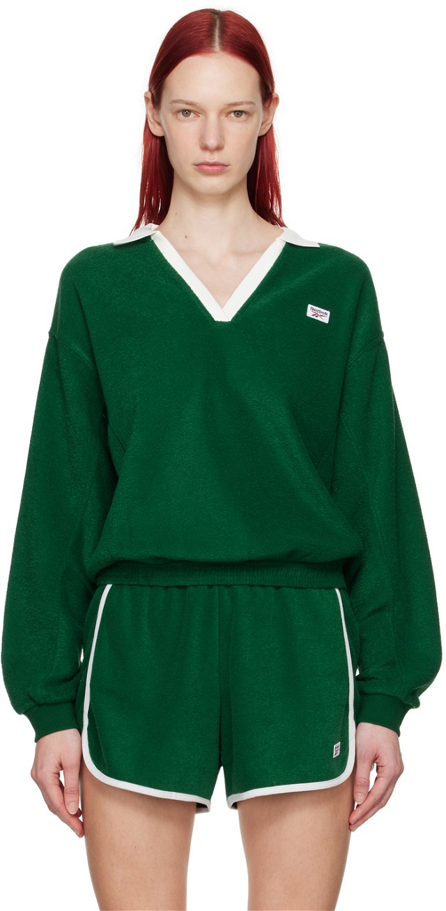 Classics Green Court Sweater