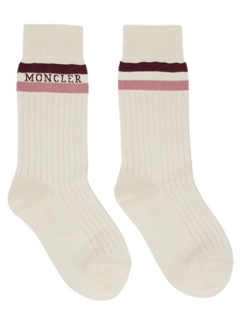 Moncler Logo Socks I10933G000080U169