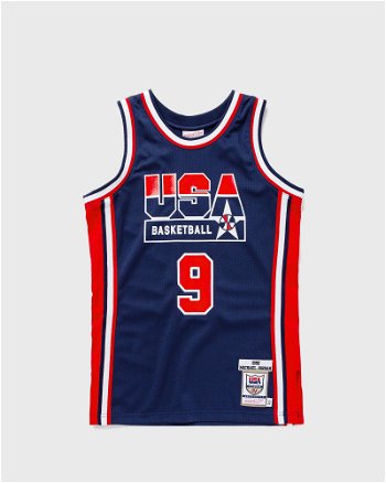 Mitchell & Ness NBA Authentic Jersey Team USA 1992 Michael Jordan #9 AJY4GS18414-USANAVY92MJO