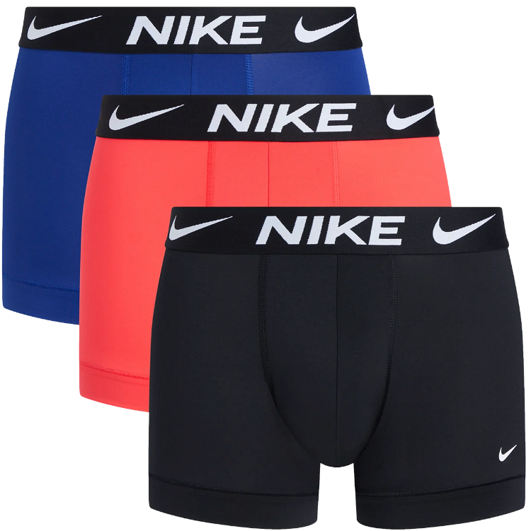 Boxer shorts Nike Dri-FIT Trunk 3-Pack Midnight Navy/ Bordeaux/ Anthracite