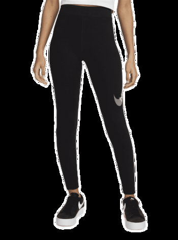 $75 Womens Size M Nike One High Waisted Dri Fit Leopard Leggings DM7274-222