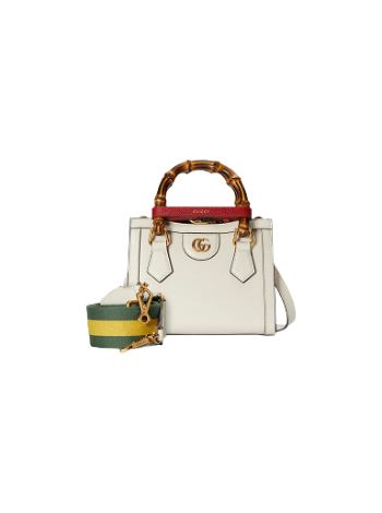 Gucci Diana Mini Tote Bag 'White' 702732 U3ZDT 9196
