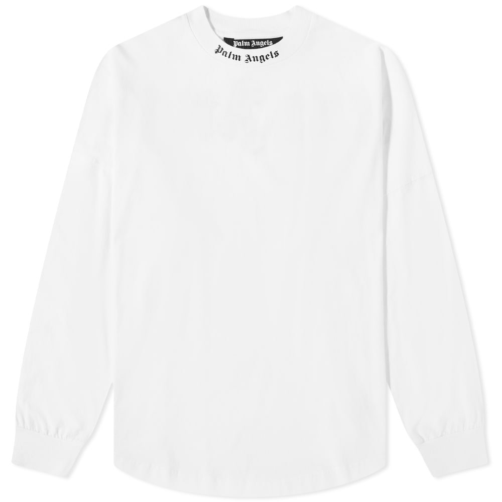 T-shirt Palm Angels Long Sleeve Oversized 3D Logo Tee PMAB001C99JER0030132