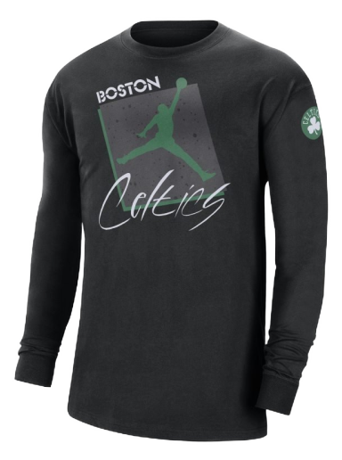 Boston Celtics Courtside Statement Edition Max 90 NBA Long-Sleeve T-Shirt