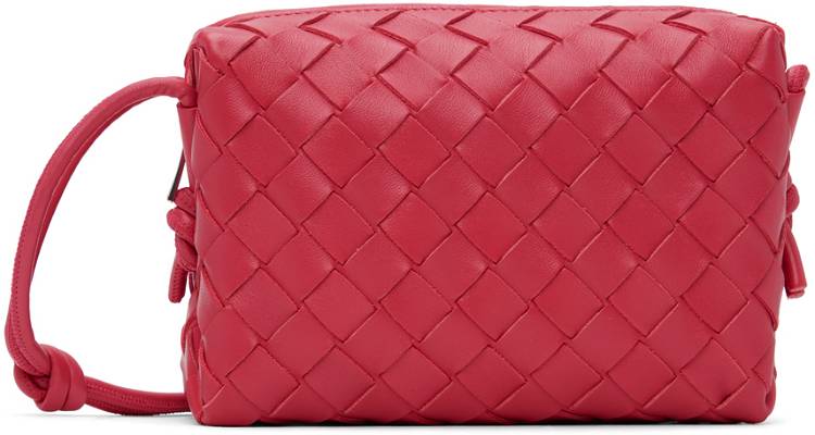 Bottega Veneta Women's Mini Loop Leather Crossbody Bag