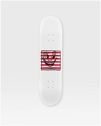 Keith Haring Untitled (Smile On Stripes) Deck