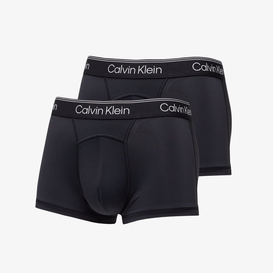Boxers CALVIN KLEIN Athletic Microfiber Low Rise Trunk 2 Pack NB3548A UB1