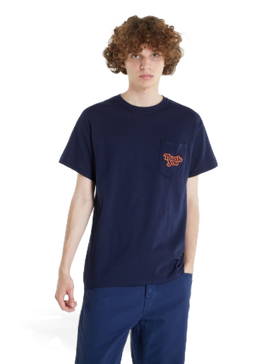 T-shirts Ecoalf Glaciar Marino Para Hombre Tee navy