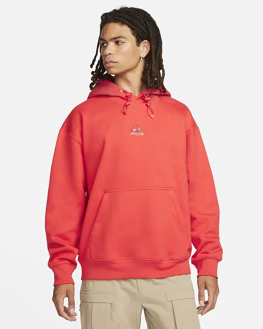 Nike ACG Arctic Wolf Full-Zip Top Red