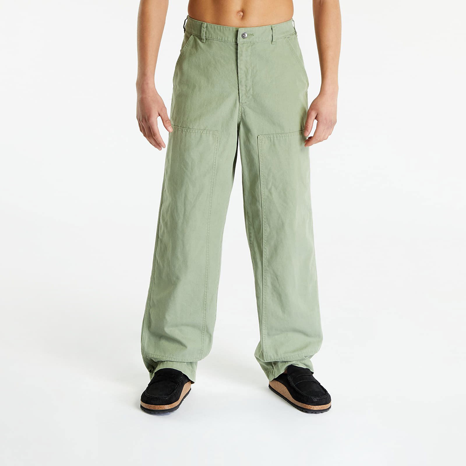 Olly Shinder Doppelcroc press-stud Panel Trousers - Farfetch