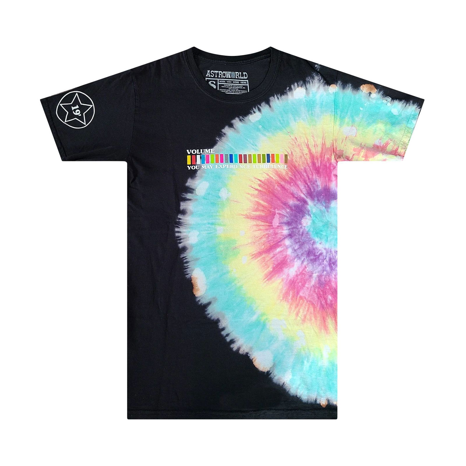 Tie dye 2024 astroworld shirt