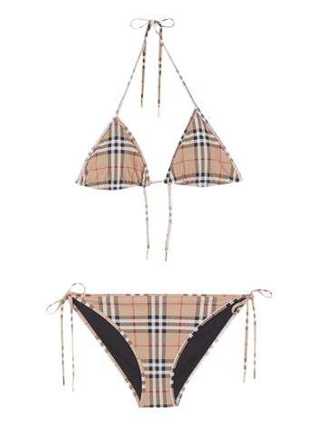 Burberry Vintage Check Triangle Bikini 8009008