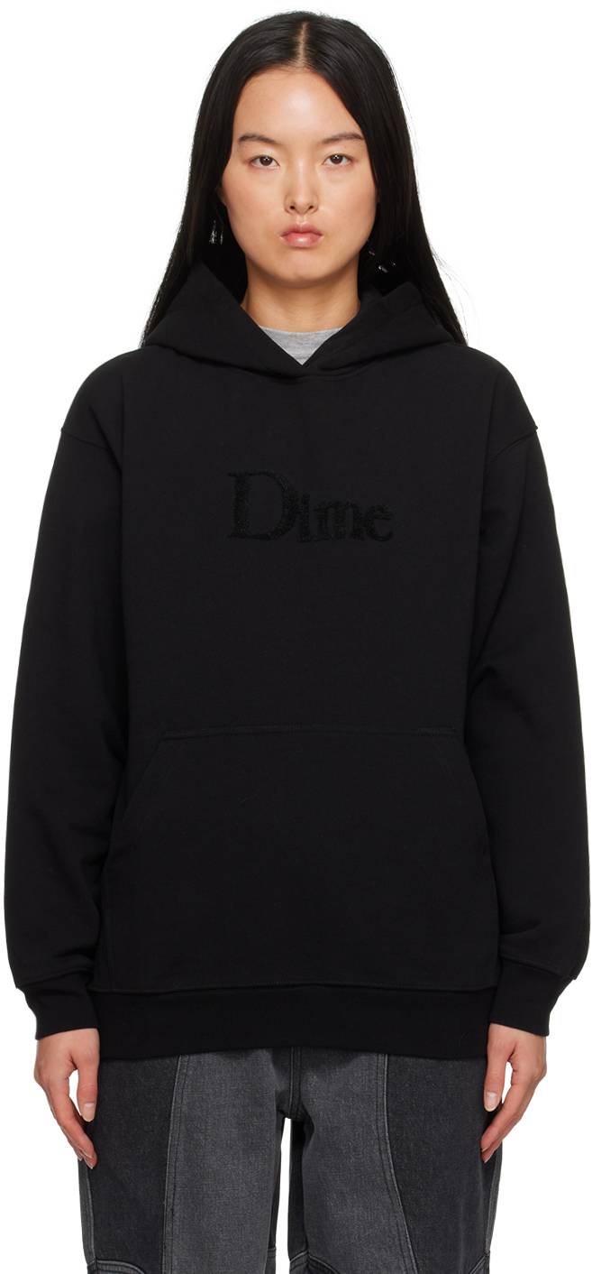 Sweatshirt Dime Classic Hoodie DIME23D2F12BLK | FLEXDOG