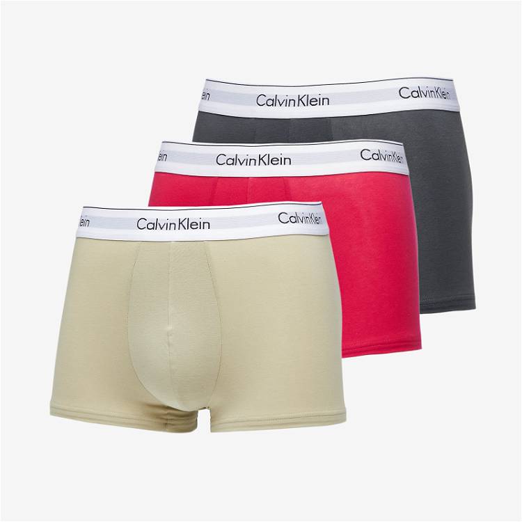 Calvin Klein Underwear Modern Cotton Stretch Low Rise Trunks 3