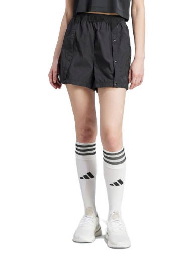 adidas Lace Trim 3-Stripes Shorts - White