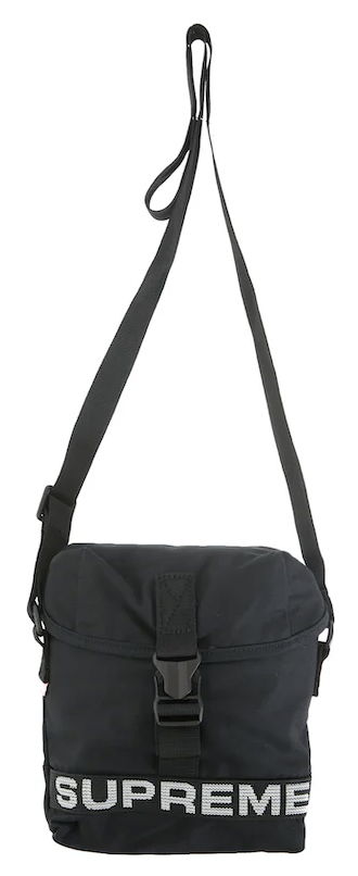 Shoulder bag Supreme Field Side Bag SS23B14 BLACK | FLEXDOG