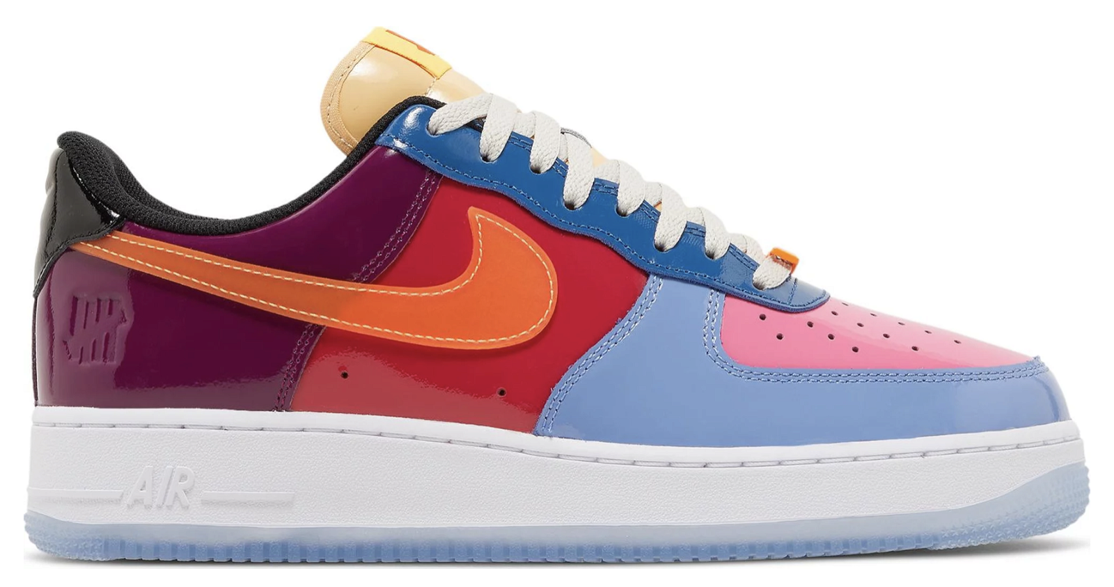 Nike Air Force 1 Low SP Undefeated Multi-Patent Total Orange 
