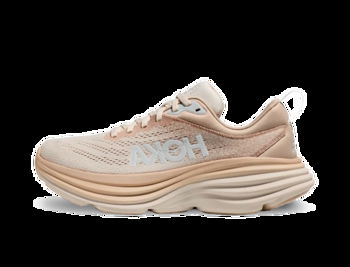 NEW WOMENS HOKA ONE ONE BONDI 8 Eggnog Beige Running Sport Shoes  1127952/SSEG 