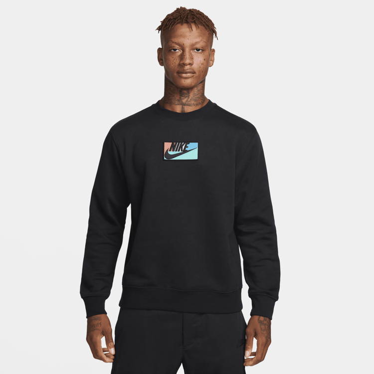 Sweatshirts Nike Sportswear Club Fleece Pullover Hoodie Black/ Black/ White