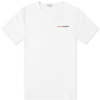 Alexander McQueen Embroidered Logo T-Shirt 776281QXAAB-9000